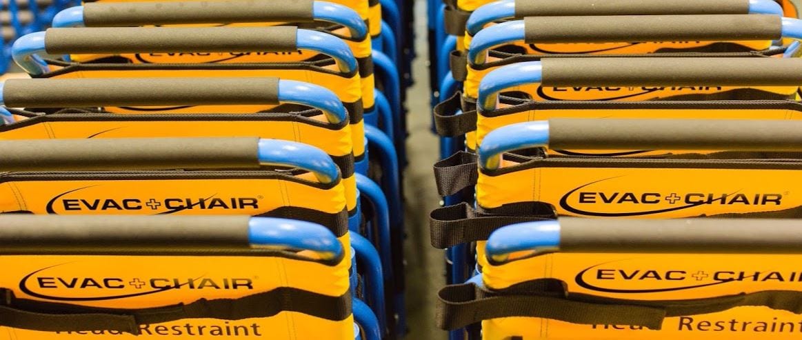 Evac+Chair 300H MK5 Re-defines safety standards